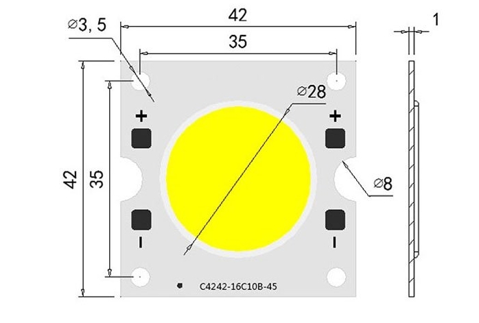 双色温灯珠 双色温灯珠